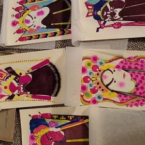 Set of 5 Chinese opera art